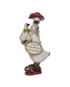 Duck B From Mums Message Ducks - If being a mum was easy a man could do it