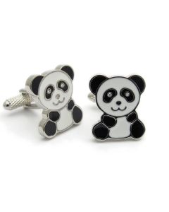 Panda Cufflinks by Onyx Art - Gift Boxed