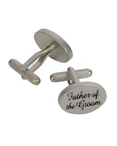 Father of the Groom Cufflinks by Onyx Art